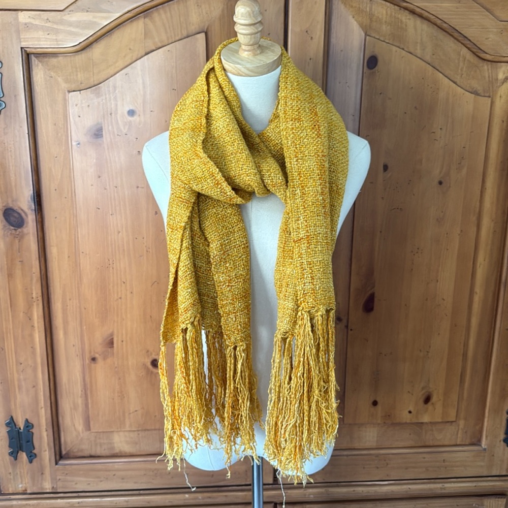 Yellow scarf